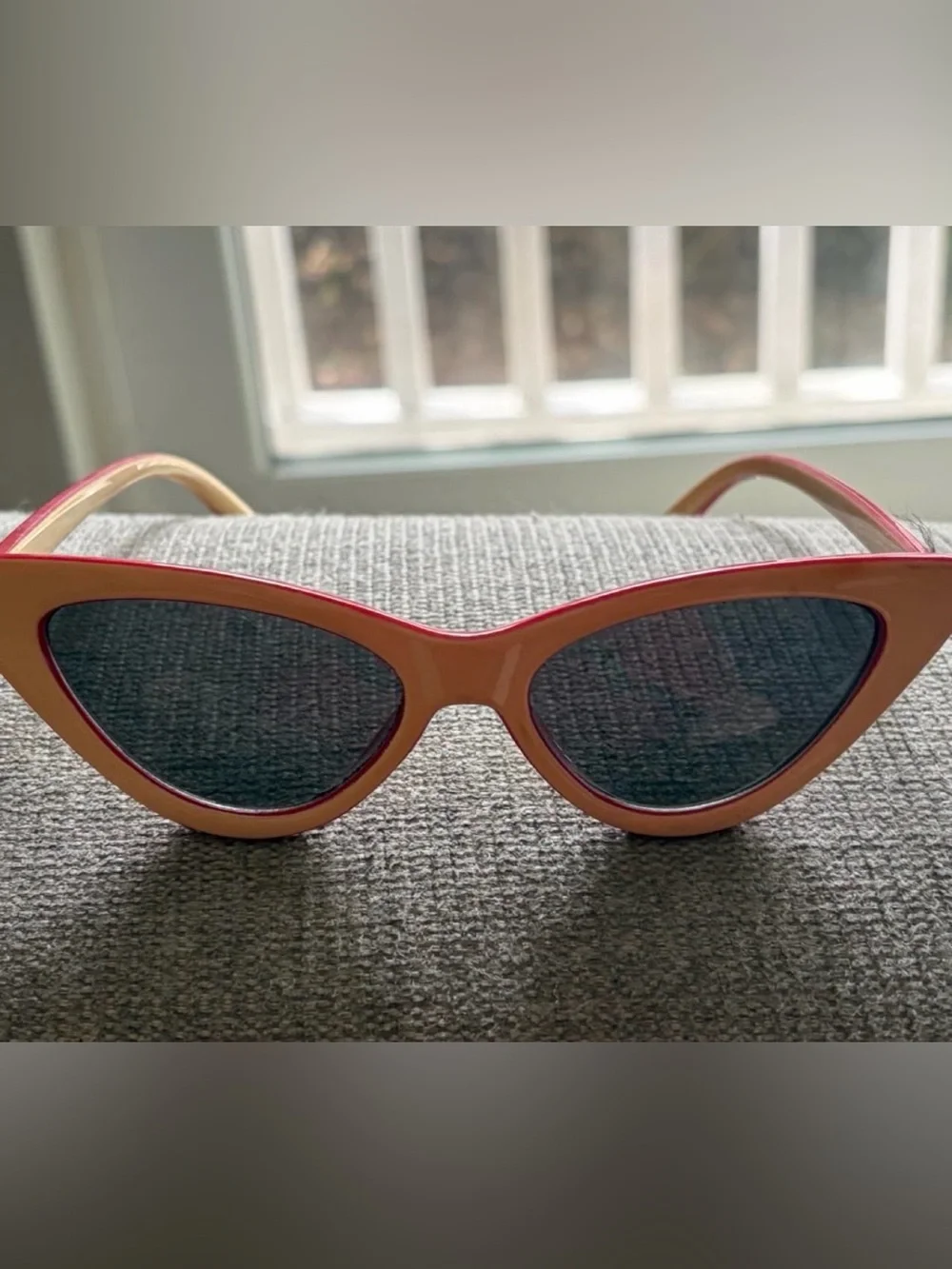 Stylish Peach Cat-Eye Sunglasses - Women Accessories